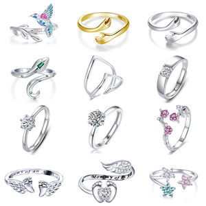 Anillo fino joyería circón CZ aniversario proponer promesa compromiso Boda nupcial S925 anillo de plata esterlina colección para mujeres - Product Image 4