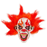Masque humain pour adulte, film d'horreur et d'horreur d'halloween, Clown