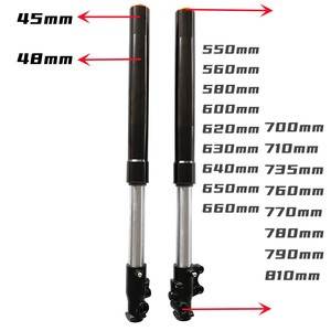 735mm 45/48mm phía trước ngã ba cho 110cc 125cc Pit Dirt xe đạp klx110 ssr125 - Product Image 4