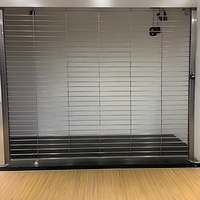Porte à enroulement en maille d'acier inoxydable |   FZH-PH-77 Système de sécurité perforé antivol pour magasins et entrepôts, personnalisable