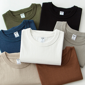 Unisex Oversized Drop Shoulder T-<strong>Shirt</strong> | 100% Cotton Solid Knitted <strong>White</strong> Tee | Streetwear Essential Regular Fit Casual Top - Product Image 2