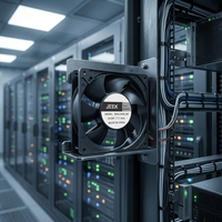 JEEK 12038 120x120x38mm 12V DC 6000rpm 2,7A Hochgeschwindigkeits-Serverlüfter für Rechenzentrum-Racks und Industriegeräte-Kühlung