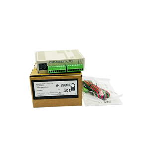Module CPU PLC Delt-a DVP14SS211R, série DVP-SS2, contrôleur logique programmable mince, 14 points, 8 entrées numériques, 6 sorties numériques, sortie relais - Product Image 1