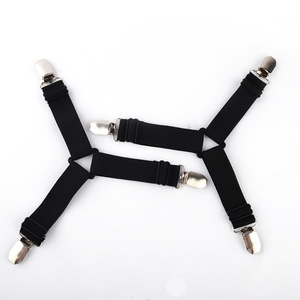 Hot Bán Có Thể Điều Chỉnh 4-Mảnh Thiết Lập Của Tấm Ga trải giường Chủ Clip Được Trang Bị Dây Đeo Gripper Fastener Bởi Nhà Sản Xuất Cho Nhà Dệt Sử Dụng - Product Image 3