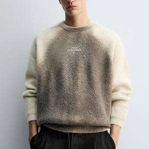 <span class=keywords><strong>Pull</strong></span> personnalisé avec logo Homme Cachemire Laine mérinos <span class=keywords><strong>Alpaga</strong></span> <span class=keywords><strong>Pull</strong></span> en tricot Motif torsadé Formel Décontracté Hiver Ajusté <span class=keywords><strong>Pull</strong></span> personnalisé avec logo - Product Image 1