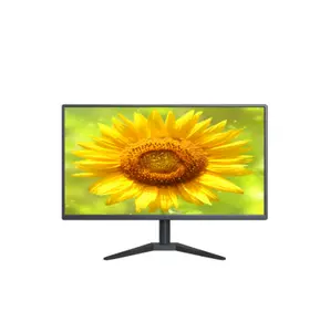 제조업체 공급 업체 24 인치 블랙 플랫 경계선없는 144Hz LCD 화면 모니터 스퀘어 베이스로 게임용 PC 모니터