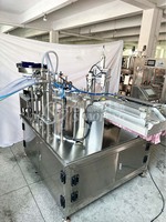 Machine automatique de capsulage de remplissage de sac à bec de ketchup de confiture de gel Sachet de poche Machine de capsulage de remplissage de jus de miel d'eau liquide
