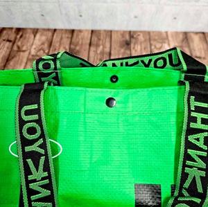 Supermarket Shopping Environmental Reusable PP Shop Hand Tote Plastic Recycled Woven <b>Polypropylene</b> Plastic <b>Bags</b> for Business - Product Image 2