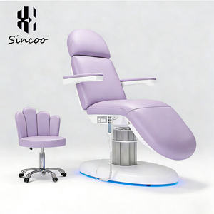 Cama Facial de Spa de Alta Calidad del Fabricante, Mesa de Masaje Ajustable para Tratamientos de Spa, Elevación Eléctrica con 3 Motores, Cama Facial de Belleza - Product Image 1