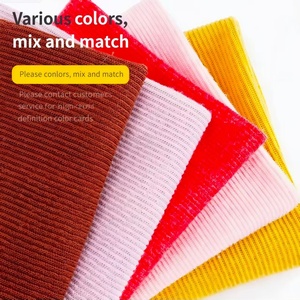 Tissu en laine côtelée à grosses mailles texturées pour vêtements et pulls pour animaux <span class=keywords><strong>de</strong></span> compagnie - Product Image 3