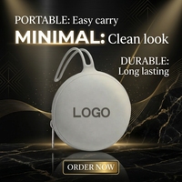 Sac à monnaie pliable en silicone moderne sans BPA, personnalisable, très vendu, portable, écologique, trousse de rangement de maquillage de voyage avec sangle, prix d'usine