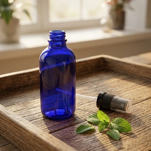 Bouteilles en verre rondes Boston dépolies ambrées à prix d'usine, flacons Boston transparents avec <span class=keywords><strong>pompe</strong></span> à lotion, fabriqués en Chine - Product Image 1