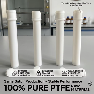 Direkt vom Hersteller Hochwertige PTFE-Verdauungsröhrchen, Maßgefertigte Größen, für Labor-Spurenanalyse, Kompatibel mit CEM / <span class=keywords><strong>Anton</strong></span> / Milestone - Product Image 1