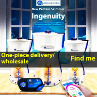 Separador de Proteínas Aqua Excel Serie EC, Skimmer de Proteínas de Frecuencia Variable con Filtro WIFI para Acuarios de Coral y Peces