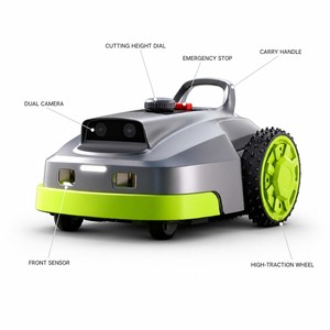 <span class=keywords><strong>Tondeuse</strong></span> à gazon robotisée autonome, <span class=keywords><strong>tondeuse</strong></span> <span class=keywords><strong>robot</strong></span> électrique intelligente avec capteur caméra, tonte automatique pour l'entretien des pelouses de jardin, vente en gros - Product Image 6