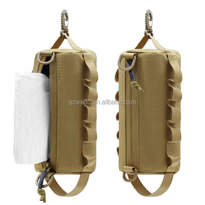 Bolsa de herramientas MOLLE impermeable para walkie-talkie, bolsa de almacenamiento de herramientas EDC multiusos, bolsa de transporte de accesorios médicos EMT para exteriores - Product Image 1