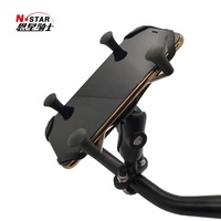 Accessoires de support de téléphone portable de vélo de moto de haute qualité avec support de voiture en maille de renfort