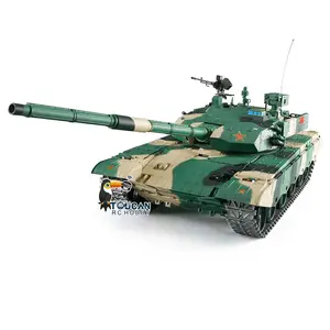 Heng Long 1/16 TK7.0 Versión mejorada Chino 99A RC Tanque 3899A Pistas de metal con enlaces Cargador de batería TH17707