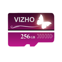 Carte sd de capacité réelle ebay 256gb u3, carte mémoire de logo personnalisé ebay 256gb avec adaptateur de paquet, carte micro de 256gb en gros classe 10