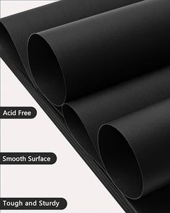 Laminated Black Cardboard 300gsm C2S for Stationery <b>Packaging</b> - Product Image 4
