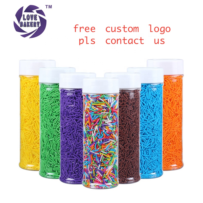 Любят выпечку 10 видов цветов Jimmies для мороженого шоколада ингредиенты для пищевого посыпка для украшения торта