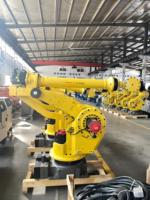 Cutter laser à fibre pour bras robotique FANUC avec technologie collaborative CRX Cobot pour la découpe automatique de métaux en 3D dans les petites ateliers