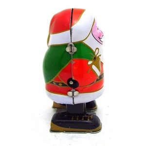 Creative <strong>Santa</strong> Claus <strong>Robot</strong> Collectible Toy Creative Gift Tinplate Wind-up Toy Funny Decoration Ornament - Product Image 3