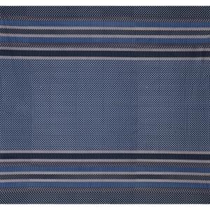 Parure de lit plate ethnique bleue imprimée, style nature, écologique, 2 taies d'oreiller incluses, coton 300 fils, toutes saisons, qualité usage domestique - Product Image 2