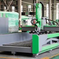 Machine de tournage et de gravure CNC 4 axes pour meubles, pieds de chaise, colonnes, balustres, bois, avec servo rotatif latéral