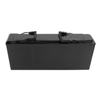 12V 120Ah ABS Casing ringan LiFePO4 Slimline baterai untuk RV 4x4 Offroad listrik Back up Lithium Ion paket baterai