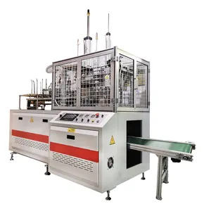 High Speed Automatic Customized Fast Food hamburger box paper carton making erecting machine for sale
