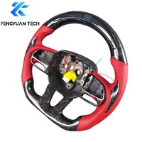 Volant en fibre de carbone pour Dodge Charger Challenger Durango Demon SRT Journey RT Viper Ram TRX SXT Hellcat Scat Pack
