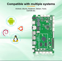 Placa Base Android P3566 con PoE RJ45 y WiFi 6 de Alta Velocidad para Reproductor de Señalización Digital