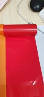 Pita Resin Biru N082R TTR untuk Pencetakan Label Produk dan Industri Barcode pada Film Sintetis PET PP PE