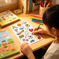 Autocollants en poudre 3D scintillants effet bulle, motifs de dessins animés pour enfants, décorations DIY pour journal et téléphone, petits articles les plus vendus