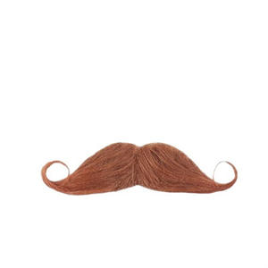 Acht Strang Pirate Brown Bart Dress-Up Requisiten mit Zöpfen und Whiskern für Holiday Prom Parties Party Gefälligkeiten - Product Image 5