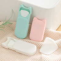 Feuilles de savon en papier portables pour les voyages