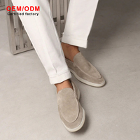 Mocassins Homme Pointus à Enfiler en Cuir Véritable Imperméable Confortables pour Tenues Formelles, Bureau et Décontractées – Vente en Gros