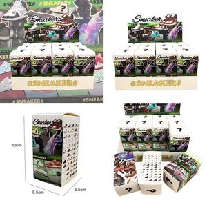 Miniature en PVC de Chaussure de Sport Mignonne en 3D avec <span class=keywords><strong>Mini</strong></span> Boîte Transparente, Boîte Surprise - Product Image 4