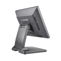Nuevo Diseño S600 Terminal Punto de Venta (TPV) Caja Registradora de Alta Calidad con Marco en Ángulo Recto, Pantalla Táctil, Sistema POS para Comercio Minorista