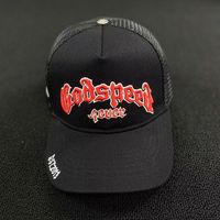 Gorra de Béisbol Bordada Godspeed, Unisex, Primavera Verano, Deportes al Aire Libre, Ocio, Estilo Trucker, Venta de Fábrica, Personalizable