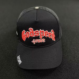 Godspeed Embroidered Baseball Cap Unisex Spring Summer Outdoor Sports Leisure <b>Hat</b> Mesh Trucker Style Factory Sale Customizable - Product Image 2