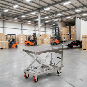 Transportador Plegable de 500 kg con Elevación Hidráulica + Batería de Ultra Larga Duración, Suministro Directo de Fábrica, Estable y CL CL - Product Image 4