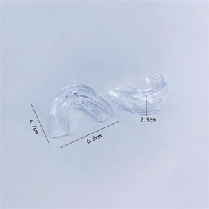 واقي فم لمنع الشخير فئة عالية مضاد للجرش ومضاد للتهشير عبارة عن قطعة فم من السيليكون تسمح بنوم جيد أثناء النوم مناسب للرجال والنساء - Product Image 4