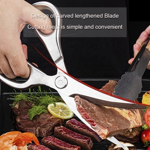 Multifunctional <strong>Kitchen</strong> Scissors, Professional Poultry Shears for Bone, Chicken, Meat, Fish, Turkey, Barbecue Scissors - Product Image 5