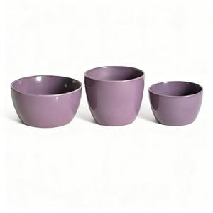Pots de fleurs d'extérieur <span class=keywords><strong>en</strong></span> céramique minimalistes et écologiques avec finition <span class=keywords><strong>émaillée</strong></span>, grande taille pour plantes bonsaï - Vente <span class=keywords><strong>en</strong></span> gros - Product Image 1
