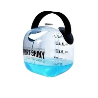 Ensemble d'entraînement portable transfrontalier en PVC pour fitness, avec kettlebell, sac d'eau et haltères pour levage de bras 0/5kg