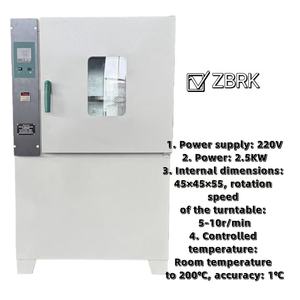 Chambre d'essai de vieillissement par ventilation d'air, four de vieillissement du caoutchouc en laboratoire, boîte d'essai de vieillissement à air chaud, machine d'essai de vieillissement par échange d'air - Product Image 4