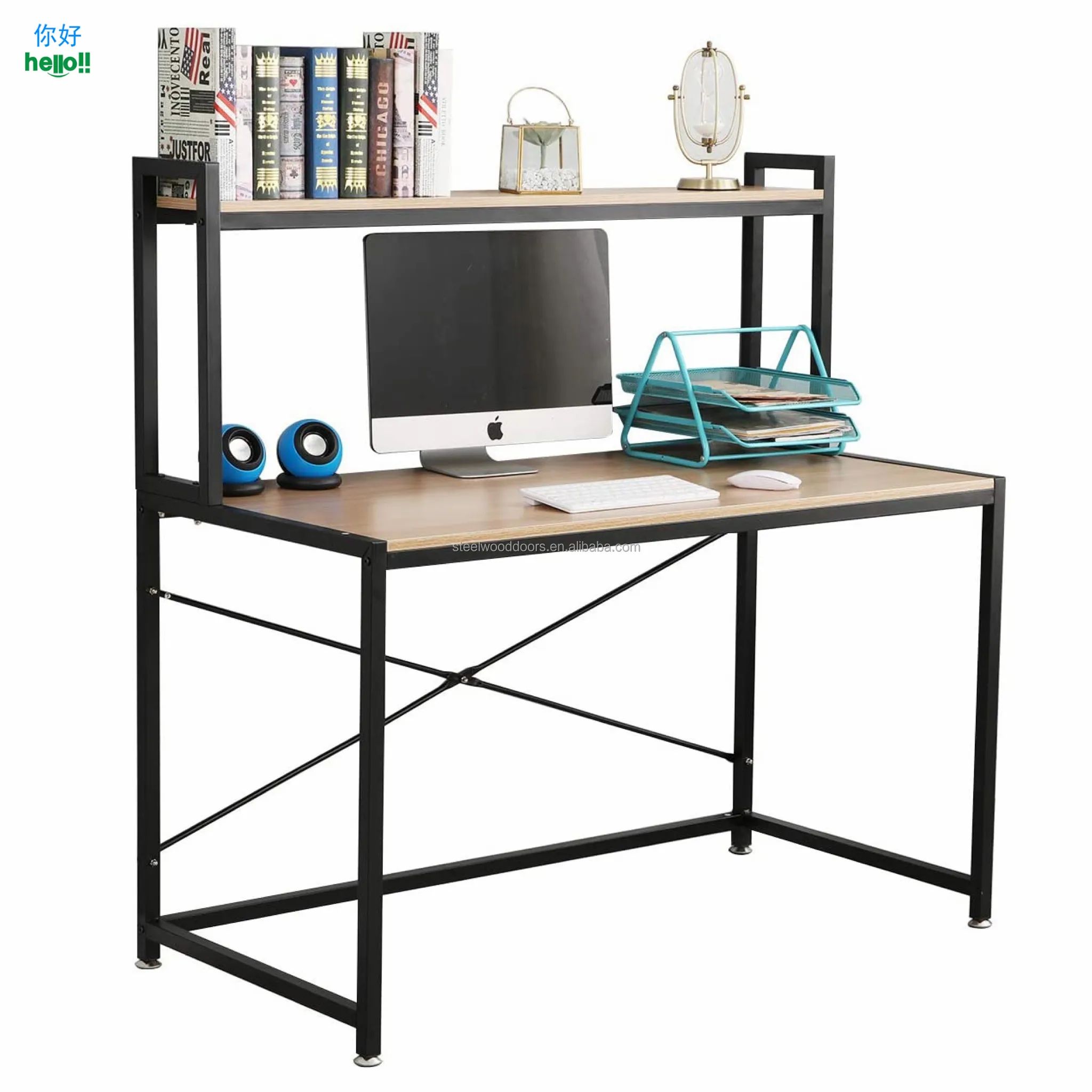 Morden Cheap Price Factory Wholesale Young Professional Computer Table Pc Desk Youth Gaming Desk Corner Desk Home Furniture