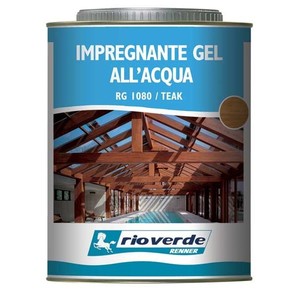 RG1080 trasparente Rio Green RENNER a base d'acqua 750ml Gel legno colorante vernice rivestimento liquido per mobili vernice - Product Image 1